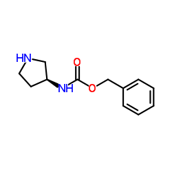 (S)-3-N-Cbz-aminopyrrolidine Structure