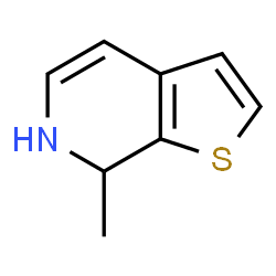 Thieno[2,3-c]pyridine, 6,7-dihydro-7-methyl- (9CI) structure