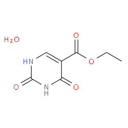 5-尿嘧啶甲酸乙酯水合物结构式