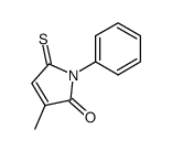 2H-Pyrrol-2-one,1,5-dihydro-3-methyl-1-phenyl-5-thioxo- picture