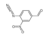 4-azido-3-nitrobenzaldehyde结构式