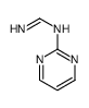 Methanimidamide, N-2-pyrimidinyl- (9CI)结构式