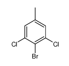 2-Bromo-1,3-dichloro-5-methylbenzene structure