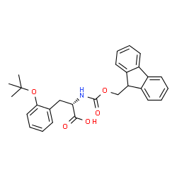FMOC-L-O-TYR(MOM)结构式