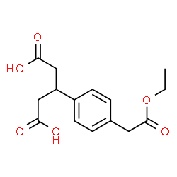 Pentanedioic acid, 3-[4-(2-ethoxy-2-oxoethyl)phenyl]- (9CI) picture