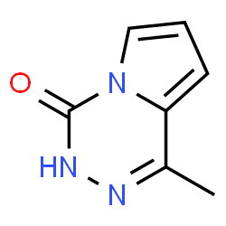 Pyrrolo[1,2-d][1,2,4]triazin-4(3H)-one, 1-methyl- (9CI)结构式
