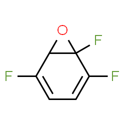 7-Oxabicyclo[4.1.0]hepta-2,4-diene,1,2,5-trifluoro-(9CI) Structure