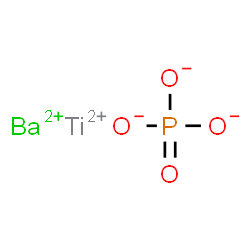 phosphoric acid, barium titanium salt结构式