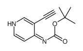 Carbamic acid, (3-ethynyl-4-pyridinyl)-, 1,1-dimethylethyl ester (9CI)图片