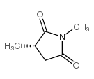 2,5-Pyrrolidinedione,1,3-dimethyl-,(3S)-(9CI) picture