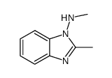 1H-Benzimidazol-1-amine,N,2-dimethyl-(9CI)结构式