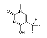 1-methyl-5-(trifluoromethyl)pyrimidine-2,4-dione结构式