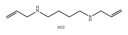 N,N'-Diallyl-1,4-diaminobutane dihydrochloride Structure