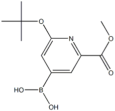 [2-(methoxycarbonyl)-6-(tert-butoxy)pyridin-4-yl]boronic acid图片