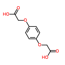 2,2'-[1,4-Phenylenebis(oxy)]diacetic acid structure
