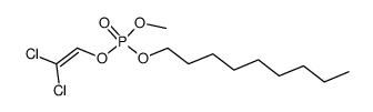 phosphoric acid 2,2-dichloro-vinyl ester methyl ester nonyl ester结构式