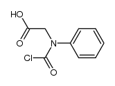 N-chlorocarbonyl-N-phenyl-glycine结构式