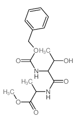 L-Alanine,N-[(phenylmethoxy)carbonyl]-L-threonyl-, methyl ester (9CI) structure