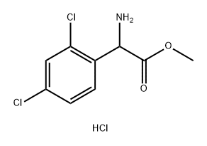 2-氨基-2-(2,4-二氯苯基)乙酸甲酯盐酸盐图片