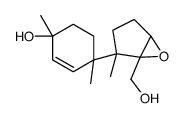 2-(4-Hydroxy-1,4-dimethyl-2-cyclohexen-1-yl)-2-methyl-6-oxabicyclo[3.1.0]hexane-1-methanol Structure