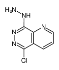 5-Chloro-8-hydrazinopyrido[2,3-d]pyridazine Structure