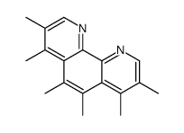 3,4,5,6,7,8-hexamethyl-1,10-phenanthroline结构式