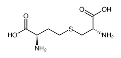 (S)-S-(2-amino-2-carboxyethyl)-D-homocysteine结构式