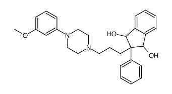 2-[3-[4-(m-Methoxyphenyl)-1-piperazinyl]propyl]-2-phenyl-1,3-indanediol结构式