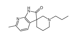 1'-propyl-6-methylspiro[7-azaindoline-3,3'-piperidin]-2-one Structure