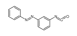 3-phenylazo-phenyl isocyanate Structure