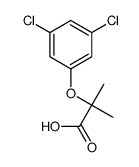 2-(3,5-二氯苯氧基)-2-甲基丙酸结构式