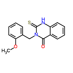 2-mercapto-3-(2-methoxybenzyl)quinazolin-4(3H)-one Structure