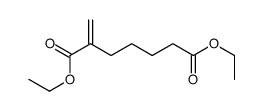 diethyl 2-methylideneheptanedioate Structure