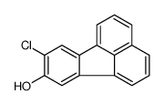 9-chlorofluoranthen-8-ol Structure