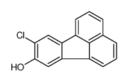 9-chlorofluoranthen-8-ol结构式