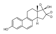 β-Dihydroequilin-d3 Structure