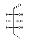 5-fluoro-5-deoxy-D-ribose结构式