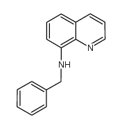 8-(苄氨基)喹啉结构式