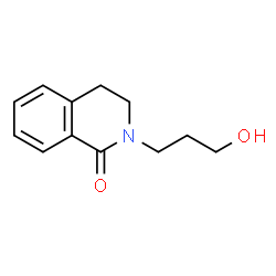 1(2H)-Isoquinolinone, 3,4-dihydro-2-(3-hydroxypropyl)- structure