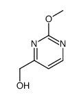 (2-甲氧基嘧啶-4-基)甲醇结构式