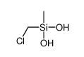 chloromethyl-dihydroxy-methylsilane结构式