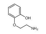 2-(2-Hydroxyphenoxy)ethylamine结构式