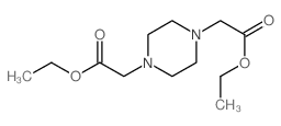 1,4-Piperazinediacetic acid, diethyl ester结构式