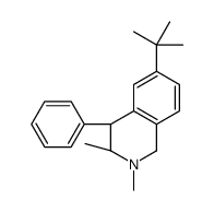 (3S)-6-tert-butyl-2,3-dimethyl-4-phenyl-3,4-dihydro-1H-isoquinoline Structure