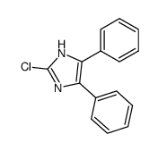 2-chloro-4,5-diphenyl-1H-imidazole Structure