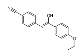 N-(4-Cyanophenyl)-4-ethoxybenzamide Structure