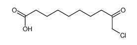 10-chloro-9-oxodecanoic acid Structure