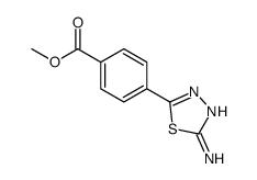 methyl 4-(5-amino-1,3,4-thiadiazol-2-yl)benzoate图片