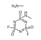 1,3-difluoro-5-(methylamino)-1l6,3l6,5l6,2,4,6-trithiatriazine 1,3,5-trioxide compound with methanamine (1:1) Structure