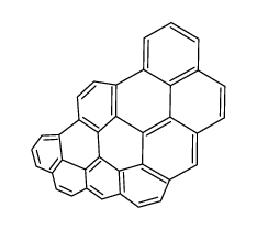 Dinaphtho[8,1,2-abc:2',1',8'-klm]coronene Structure